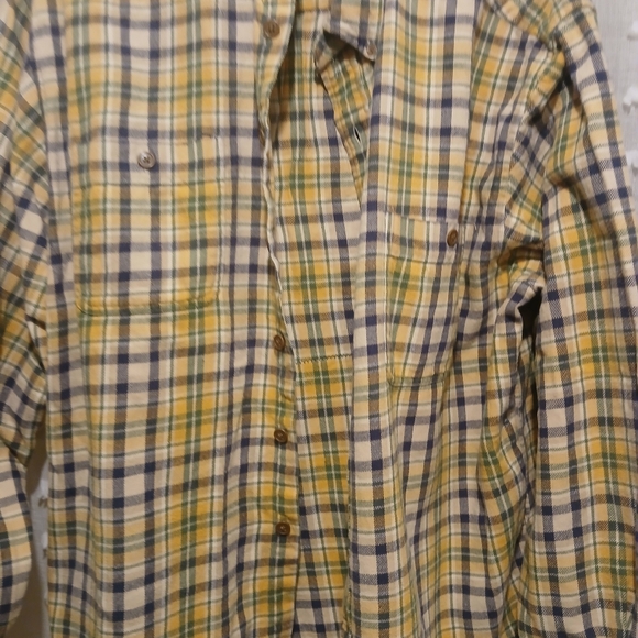 UPCYCLED FALL HORRPR HALLOWEEN GRAPHIC ON FLANNEL - Picture 2 of 4